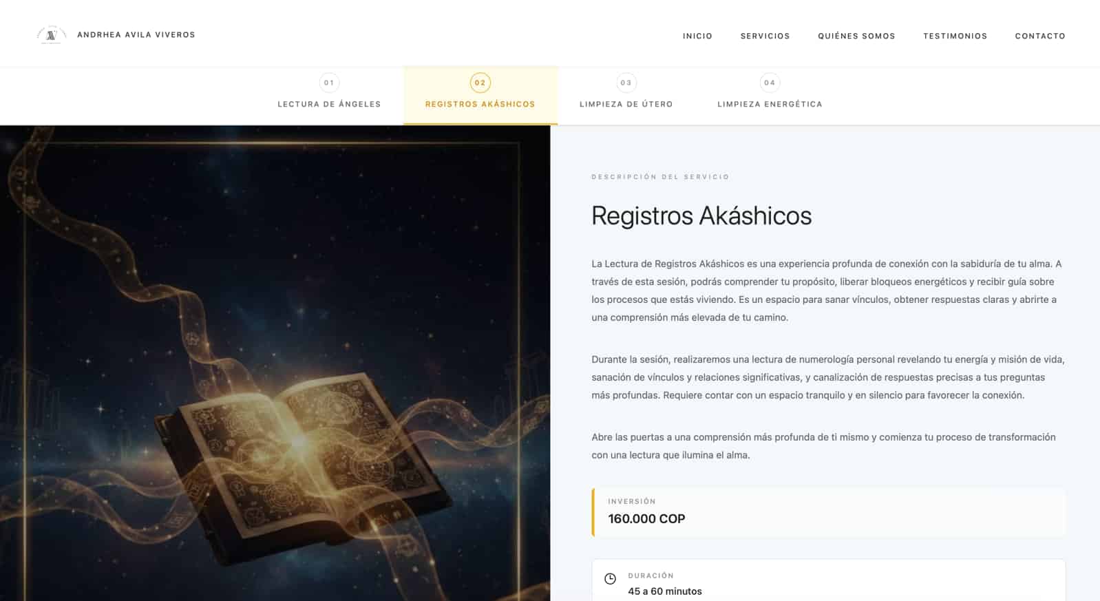 Andrhea  Avila Viveros- Registros Akáshicos